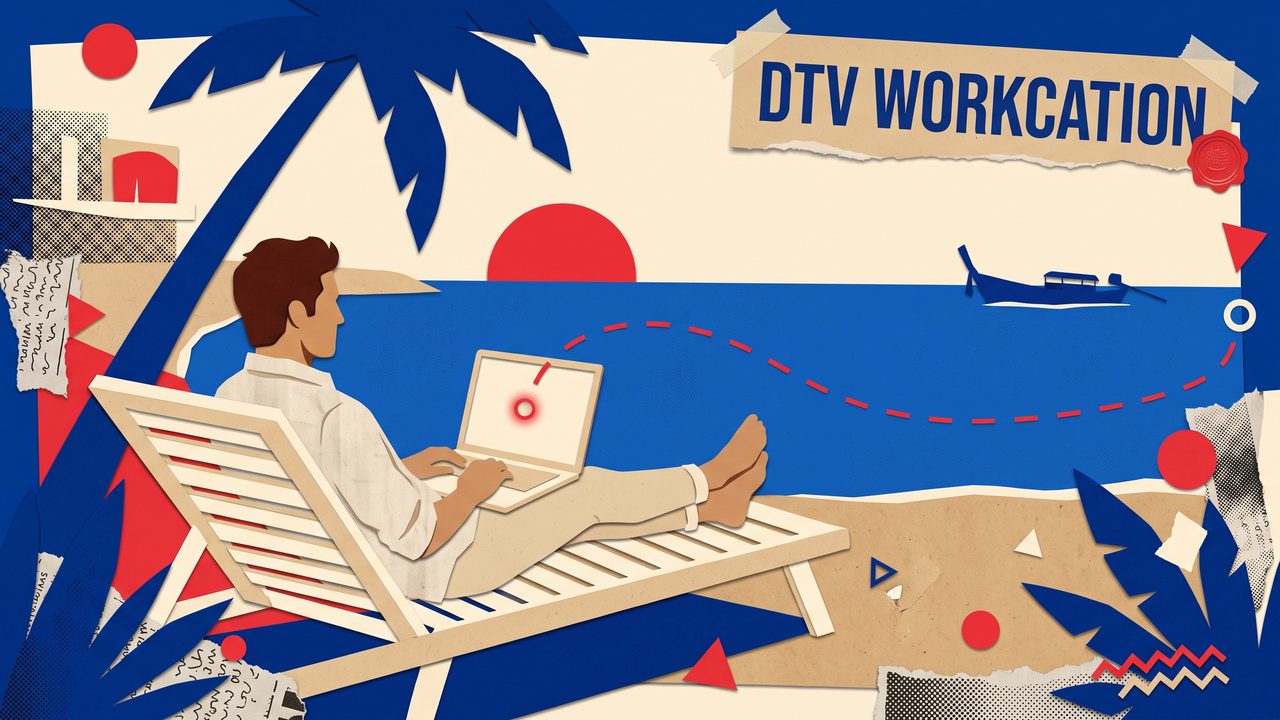 Le visa DTV Workcation Thaïlande expliqué en 46 secondes